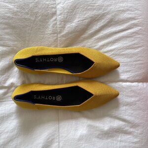 Rothy’s Point Marigold Size 12 Rare